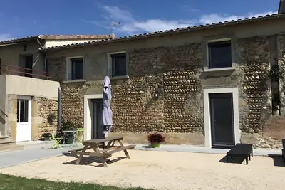 Image de Maison de vacances 'La Ferme De Michon' avec vue sur la montagne, balcon et Wi-Fi