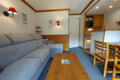Image de À 200m des pistes de ski, 1er étage, balcon, casier à ski, 31m², Valmorel