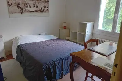 Image de chambres dans petite maison, au calme, en périphérie de Caen (10 mn du centre)