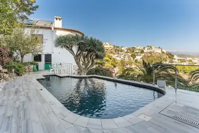 Image de Villa « Celeste » avec vue sur la mer, Wi-Fi et climatisation