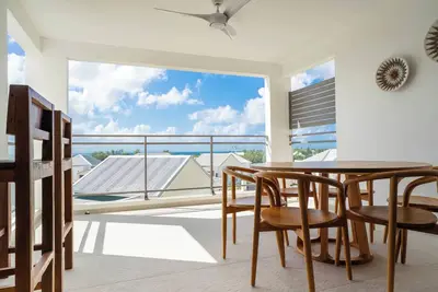 Image de Magnifique appartement Les Yoles, vue sur Marie Galante et Petite Terre