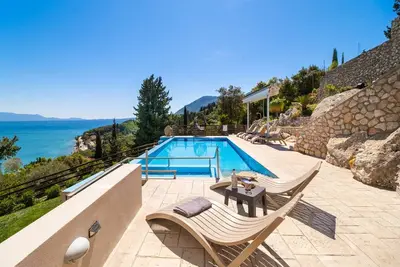 Image de Divine Lefkada Villa Oceanid, 3 Bdr, Sea Views, Private Pool, Spacious Terrace