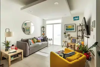 Image de Acogedor Departamento a 7 minutos de Coyoacán + Bonita azotea.