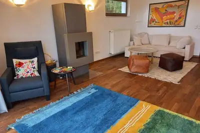 Image de Villa Nonna - Longing for the south - vacation home, bathroom, Wc, garden side