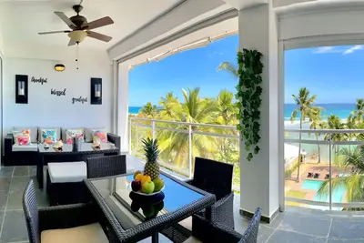 Image de Beachfront 2br Condo in Juan Dolio – Stylish, Cozy & Fully Equipped Retreat