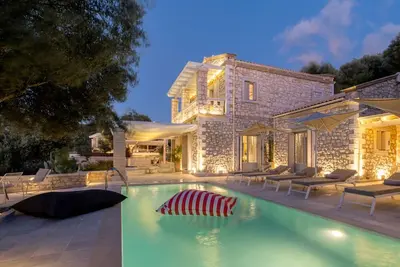 Image de Divine Corfu Villa Kallisti, 4bdr, Private Pool and Hot Tub, Sea Views