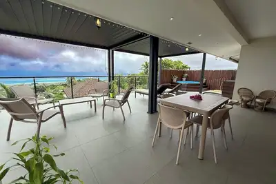 Image de Le Manahere – Appartement spacieux avec vue imprenable sur Moorea - clim