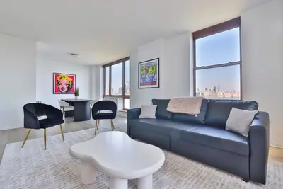 Image de Hudson River Waterfront 2-bedroom apartment w/ sweeping Nyc views in Hoboken Nj