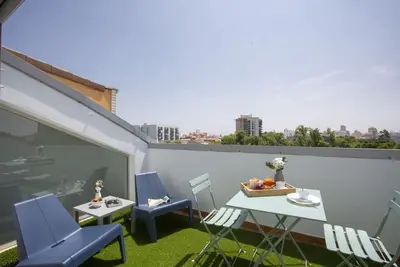 Image de Duplex penthouse with terrace and views