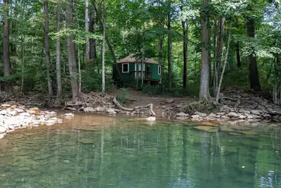 Waterfront Yurt at Rawley Retreats