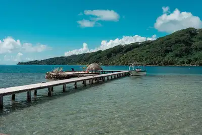 Image de Tahaa - Fare Aute Bay