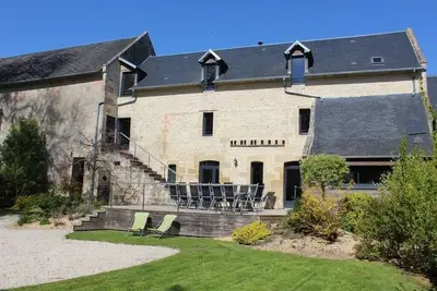 Image de Ma maison de famille, grange du 18e siècle, jardin