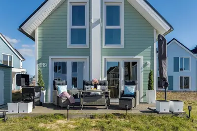 Image de Haus am Fjord - Private Parking Space, Washing Machine, Ev Charging, Toys