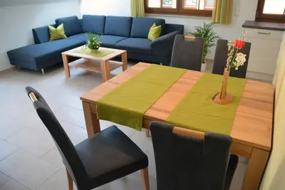 Image de Appartement 'Schmetterlingswiese' avec terrasse privée, jardin commun et Wi-Fi