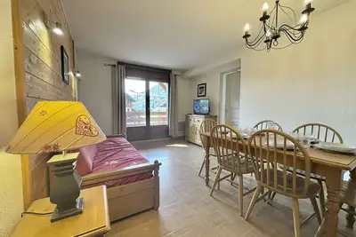 Image de Appartement 3 pièces à Flumet - 6 pers. avec balcon, parking et piscine