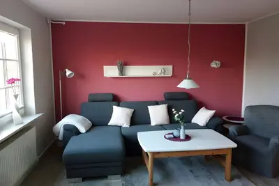 Image de Appartement 'Fewo Heimathafen' avec terrasse privée, jardin commun et Wi-Fi