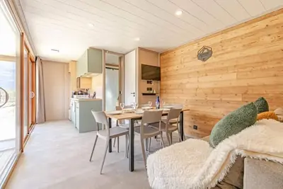 Image de Chalet, Rez-de-chaussée, sauna, hammam, terrasse, parking, 35m², Aussois