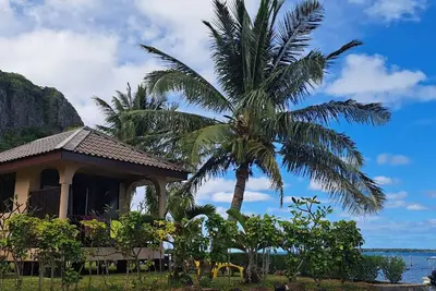 Image de Maupiti - Sea view family bungalow en 1/2 pension