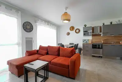 Image de Mimizan Plage - Appartement 6 pers à 400m de l'océan - Terrasse et Parking