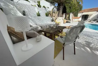 Image de Villa Athena – Moraira – Luxe & Piscine Privée, Style Ibiza