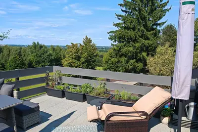 Image de Green loft: roof terrace, view, quiet, top furnishings, within walking distance of Bochum University