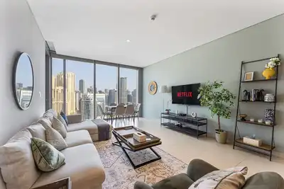 Image de Beachfront-Vibe 2br Apt • Walk to Jbr & Bluewaters