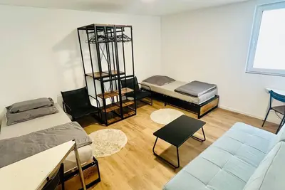 Image de Monteuerwohnung 5 beds kitchen washing machine