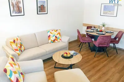 Image de Modern vacation apartment Uttiet bi de Düün with balcony on Borkum