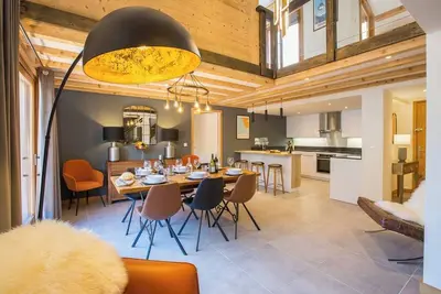 Image de This apartment is a 3 bedroom(s), 3. 5 bathrooms, located in Morzine, Auvergne-Rhône-Alpes.