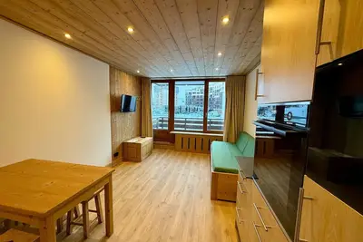 Image de Tignes Val Claret : Studio 4 pers, Balcon Sud, Wifi Inclus