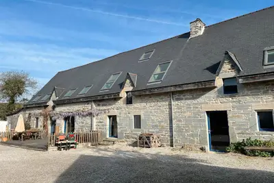 Image de Maison de campagne « Kerdrean » avec terrasse partagée et Wi-Fi
