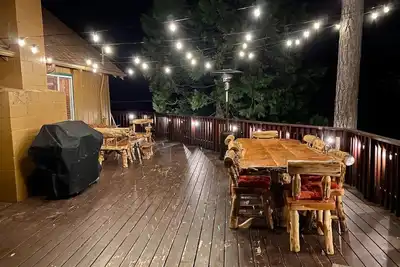 Image de Charming 4-bedroom cabin with Spa and fitness room in Arnold