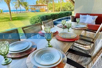 Image de Luxury Sea Front with Pool at La Fleur Polynesia