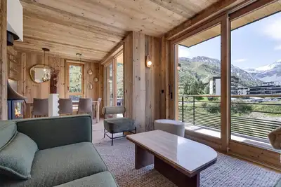 Image de Appartement neuf au Lavachet près des pistes, 4 chambres pour 8 personnes