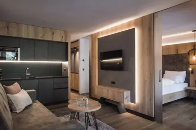 Image de Elegant and cozy apartment, ideal for couples or families to 5 people.