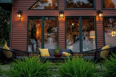 Image de Lake Bemidji retreat- modern, cozy cabin spacious enough for family and friends.