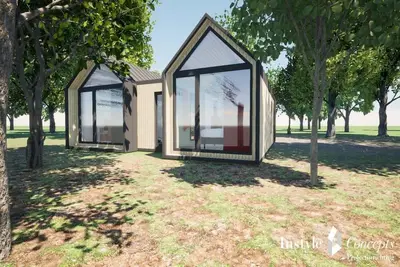 Image de Petit chalet confortable pour 6 personnes