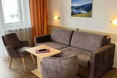 Image de Appartement 16 – Haus Voglreiter avec vue sur la montagne, jardin commun et Wi-Fi