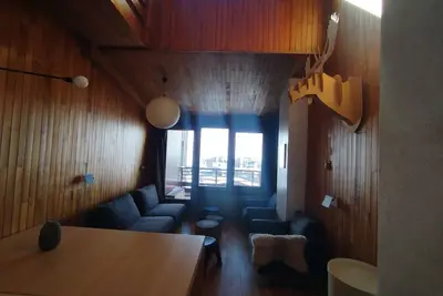 Image de Duplex 4 pièces à 100m des pistes, balcon sud-ouest