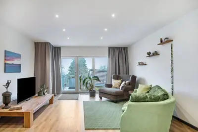 Image de Studio « Eifelzauber » avec terrasse commune, Wi-Fi et climatisation