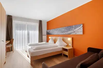 Image de Chambre 'Kreativ Hotel Schweigl Dz 102' avec vue montagne, piscine partagée et Wi-Fi