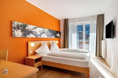 Image de Chambre 'Kreativ Hotel Schweigl Dz 103' avec vue montagne, piscine commune et Wi-Fi
