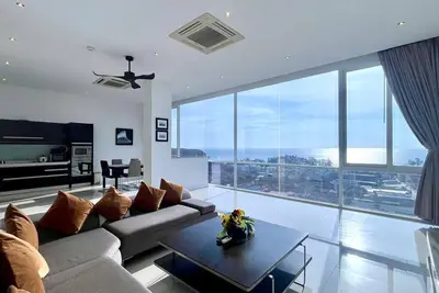 Image de A2 - Duplex 4 chambres avec vue imprenable sur la mer, Karon Beach