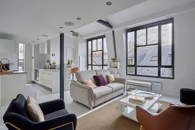 Image de Loft duplex chic au cœur de Paris Montorgueil