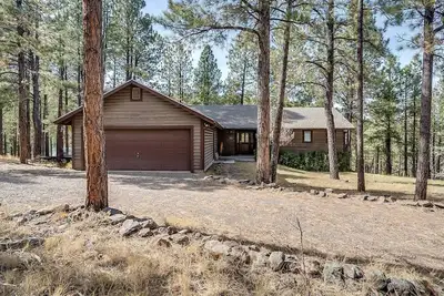 Image de Gorgeous Cabin with Fireplace and Barbecue in Greer, Arizona
