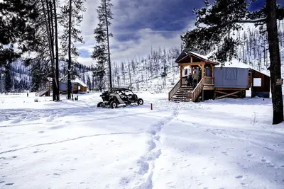 Image de Wonderful Yurt with Sauna and Incredible Mountain Views in Boise, Idaho