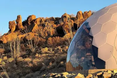 Image de Incredible Dome on a Unique Space-Themed Site with Stunning Desert Views near Big Bend National Park in Terlingua, Texas