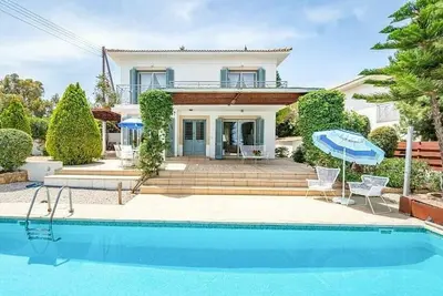 Image de Peaceful Oasis Near the Sea with Private Pool - Just Minutes to Beautiful Anassa & Giannakis Beaches