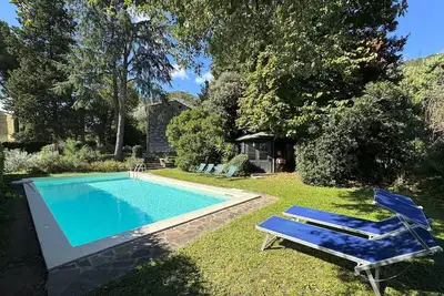 Image de Belle maison de vacances privée avec piscine privée, Wifi, Tv, animaux admis et vue panoramique