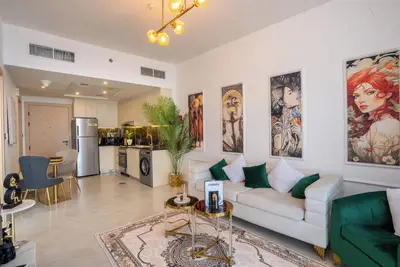 Image de Luxury 1 Bedroom with Pool Dubai Frame/Museum View